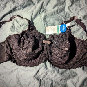 Playtex Lift black and pink lace bra
